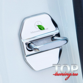 Металлические заглушки на скобы дверей №2 на Mercedes